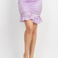 Women's Halter Neck Crop Top & Skirts Set