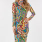 Women's Long Sleeve Bodycon With Letter Print
