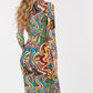 Women's Long Sleeve Bodycon With Letter Print