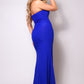 Women's Strapless Sweetheart Maxi Dress