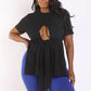 Women's Tie Detailed Slit T-Shirt
