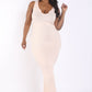 Women's Ribbed Tank Maxi Dress