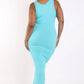 Women's Ribbed Tank Maxi Dress