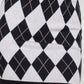Diamond High-rise Sweater Mini Skirt