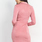 Women's Collared Button-down Dress Shirt