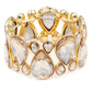 Women's Gem Crystal Stone Stretch Bracelet