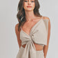 Women's Front Detailed Crop Top