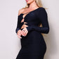Women's Long Sleeve All Over Cutout Mini Dress