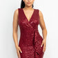 Women's Sequin Mesh Bodycon Dress