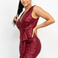 Women's Sequin Mesh Bodycon Dress