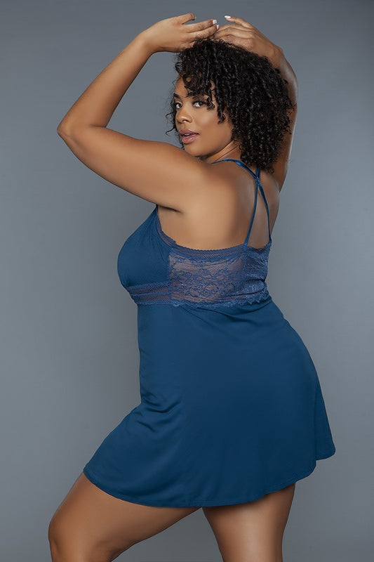 Women's 1 Pc Mini-length Babydoll