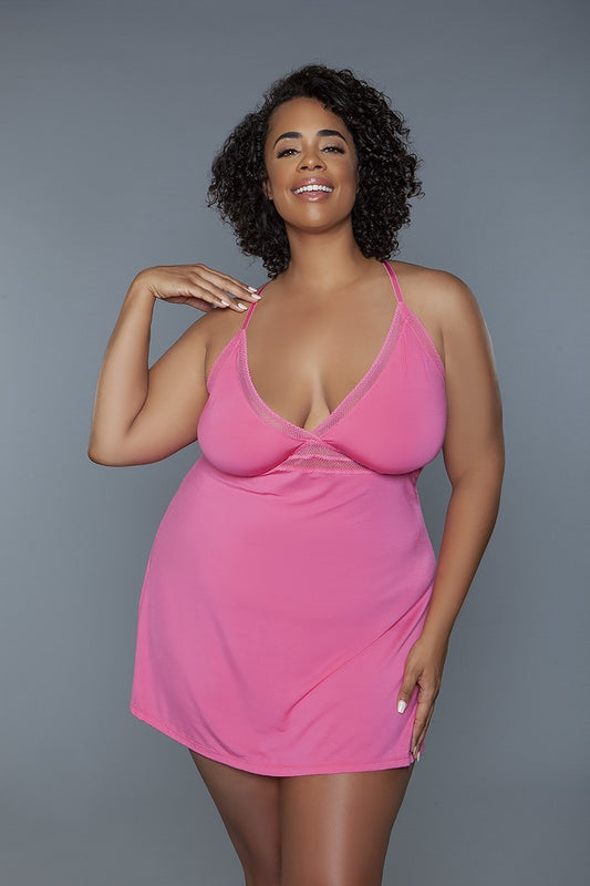 Women's 1 Pc Mini-length Babydoll