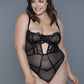 Women's 1 Pc Underwired Cups Bodysuit