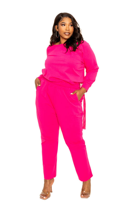 Women's Grommet Detail Lounge Sets