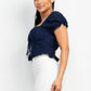 Women's Eyelet Embroidered Smock Top