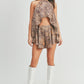 Women's Halter Top Short Set