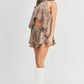 Women's Halter Top Short Set
