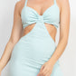 Women's Women's Cutouts Side Slit Maxi Dress
