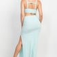 Women's Women's Cutouts Side Slit Maxi Dress