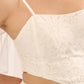 Women's Sheer Bohemian Chiffon Floral Lace Maxi Dress