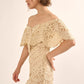 Women's Lace, Woven Mini Dress