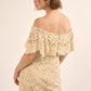 Women's Lace, Woven Mini Dress