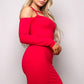 Women's Long Sleeve Cuff Front Strap Mini Dress