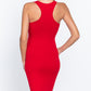 Women's Racerback Sleeveless Midi Dress