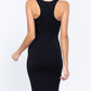 Women's Racerback Sleeveless Midi Dress