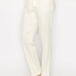 Women's High-rise Belted Paper Bag Pants