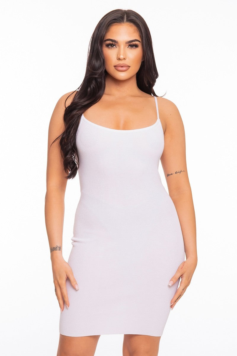 Women's Cami Open Back Mini Dress