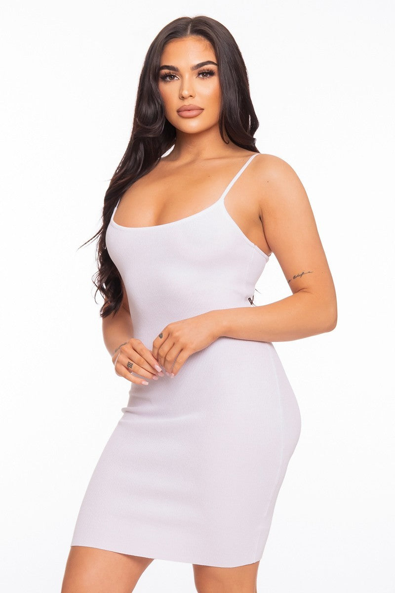 Women's Cami Open Back Mini Dress