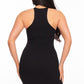 Women's Varigated Rib Sleeveless Dress
