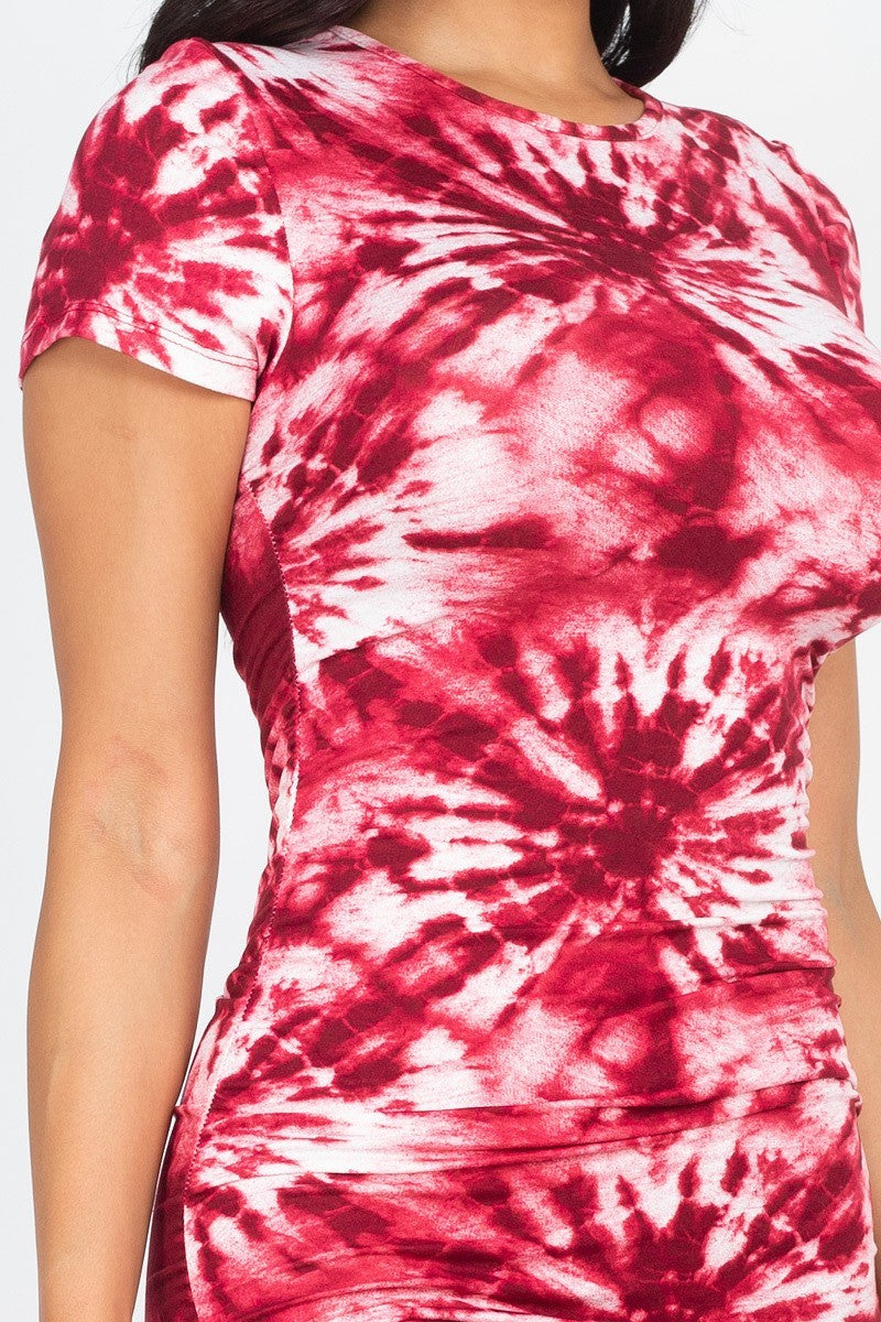 Women's Tie-dye Printed Dress