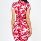 Women's Tie-dye Printed Dress