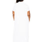 Women's Mock Neck Back Cape Dress