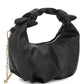Women's Smooth Round Handle Zipper Bag
