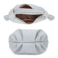 Women's Smooth Round Handle Zipper Bag