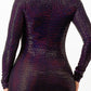 Women's Evening Dress with Unbalanced Skirt (M & L Only)
