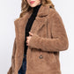 Faux Fur Sherpa Jacket