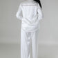 Women's Tunic Top Two Piece Set