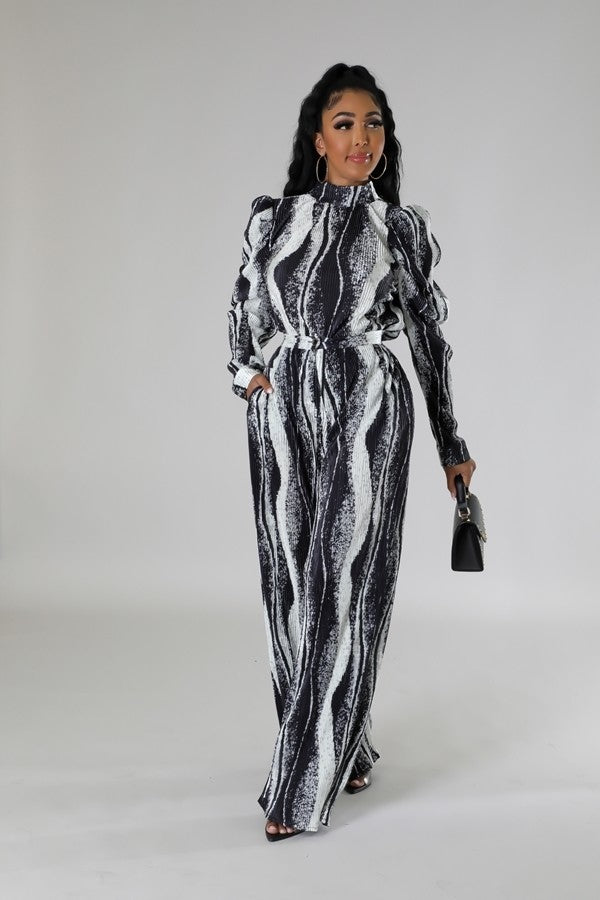 Women's Non-stretch Two-piece Set