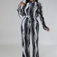Women's Non-stretch Two-piece Set