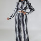 Women's Non-stretch Two-piece Set