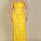 Women's Plus Size Tie Dye Printed Cami Bodycon Maxi Dress