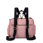 Portable Diaper Bag Portable Multifunction Backpack Folding Baby Bed Bag with Mattress Crib Outdoor Travel