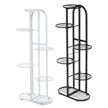 Six Holder Plant Display Shelves for Garden Home Office Indoor Outdoor