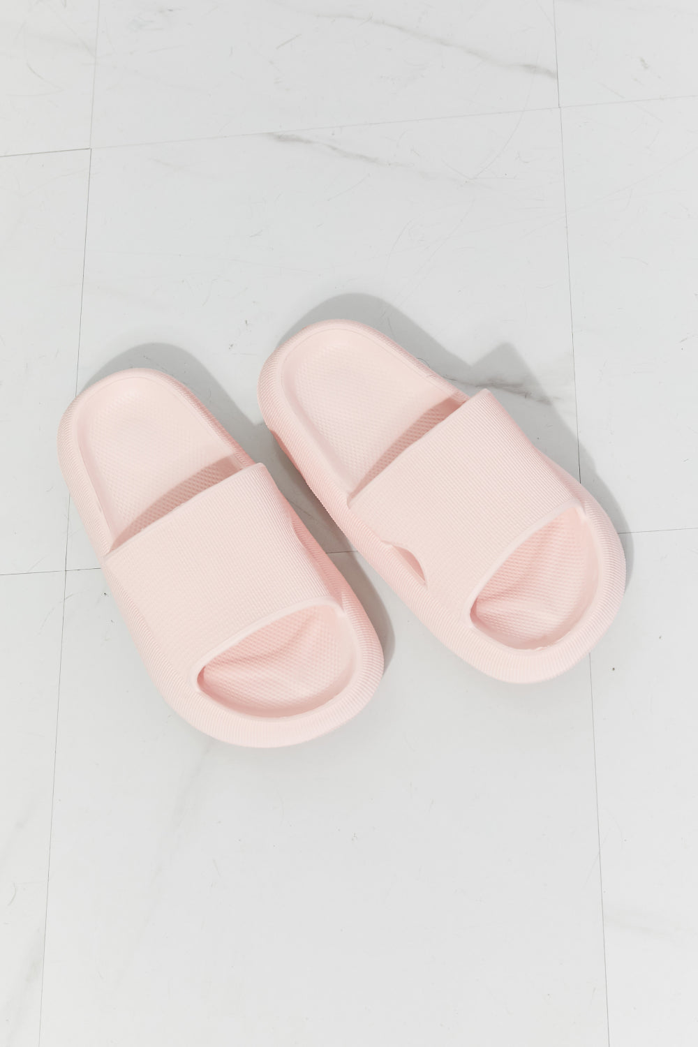 Women's MM Shoes Arms Around Me Open Toe Slide in Pink