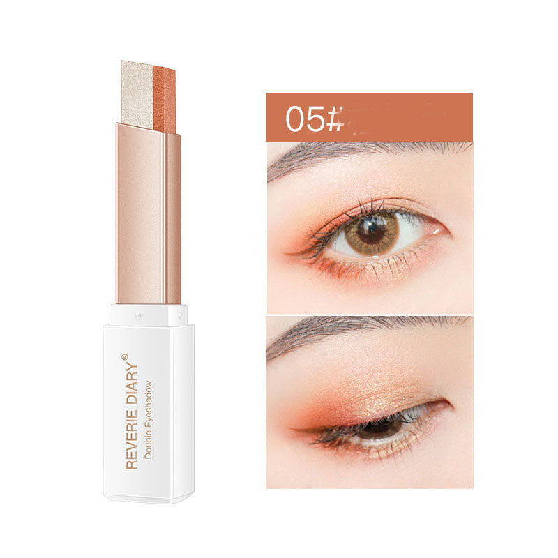 Eyeshadow Waterproof Duo Stick Gradient Shimmering Eye Shadow Stick