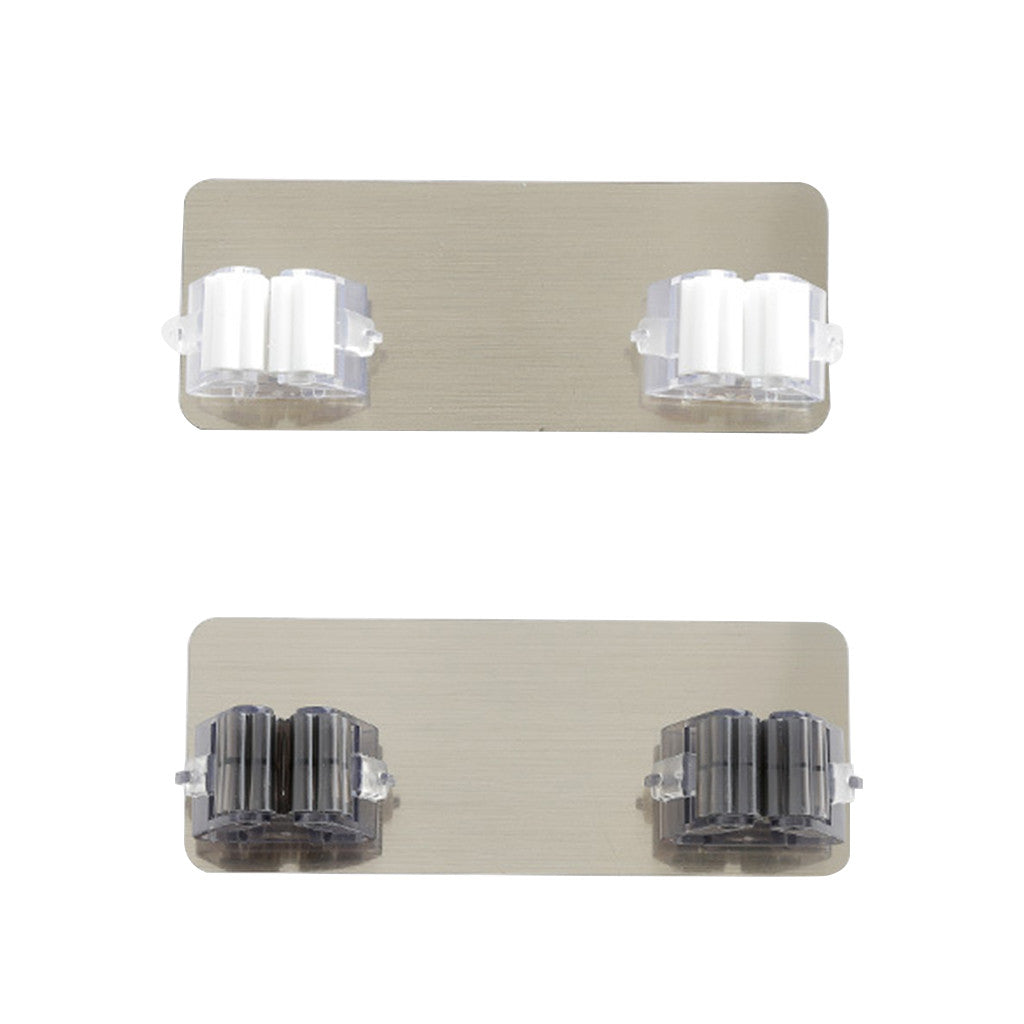 Wall Mounted Mop Organizer Holder Brush Broom Hanger Storage Rack Kitchen Tool